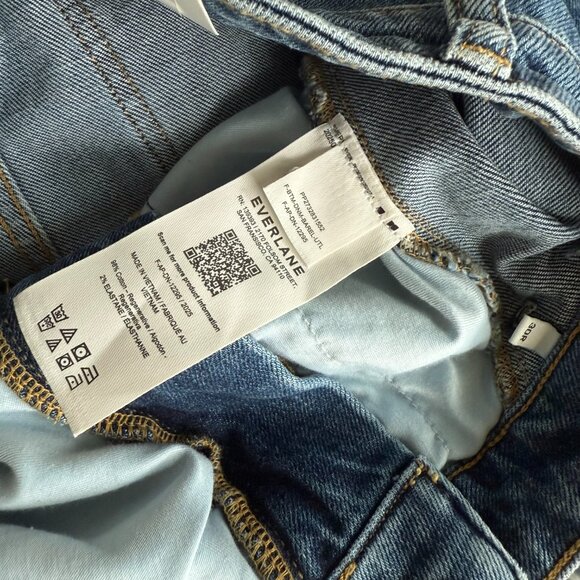 NWT Everlane The Utility Barrel Pant Jeans In New Blue 30R - Picture 8 of 8